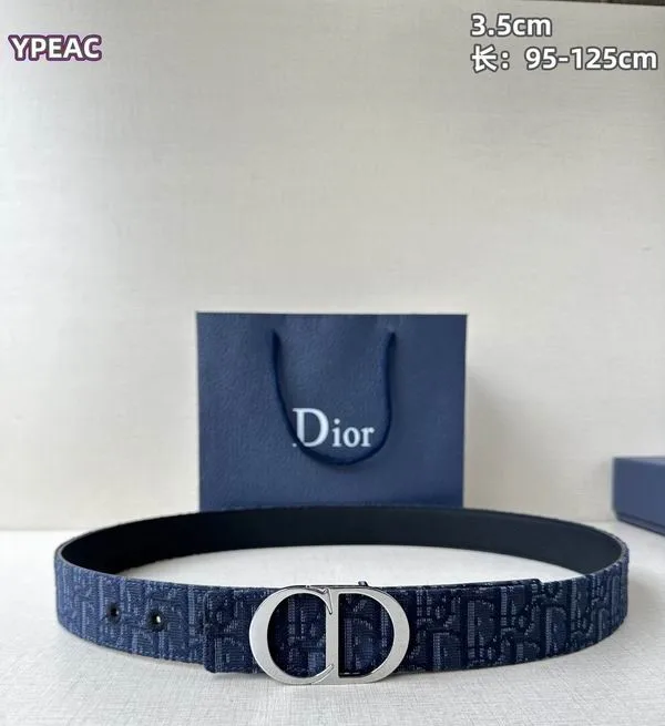 Dior belt 35mmX95-125cm 8L46